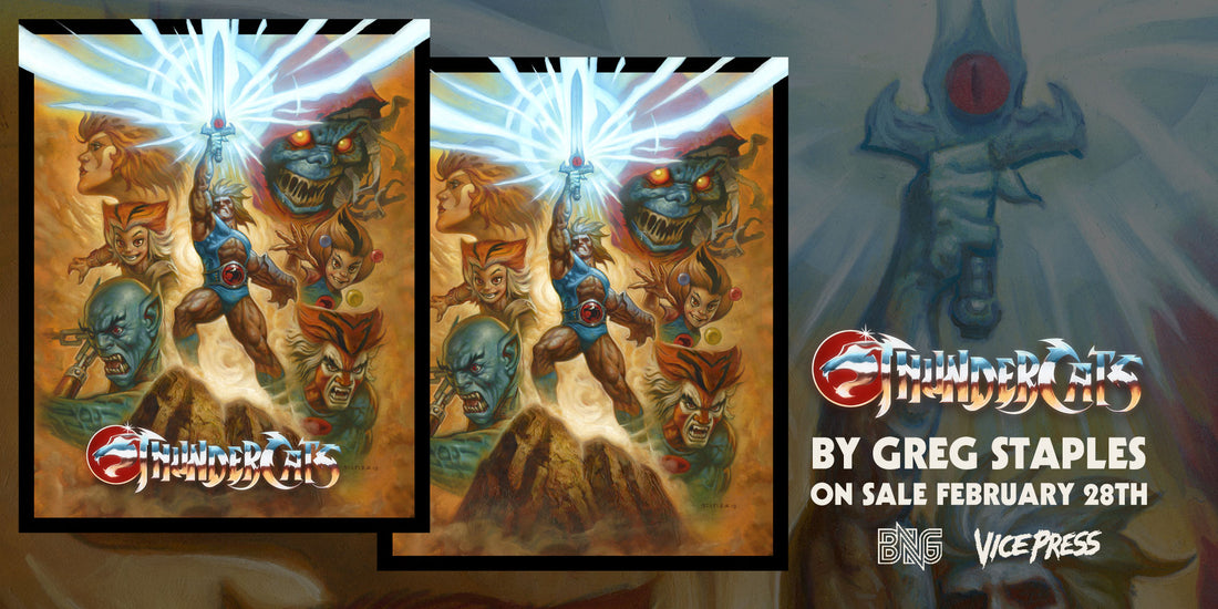 Thundercats poster art print Greg Staples
