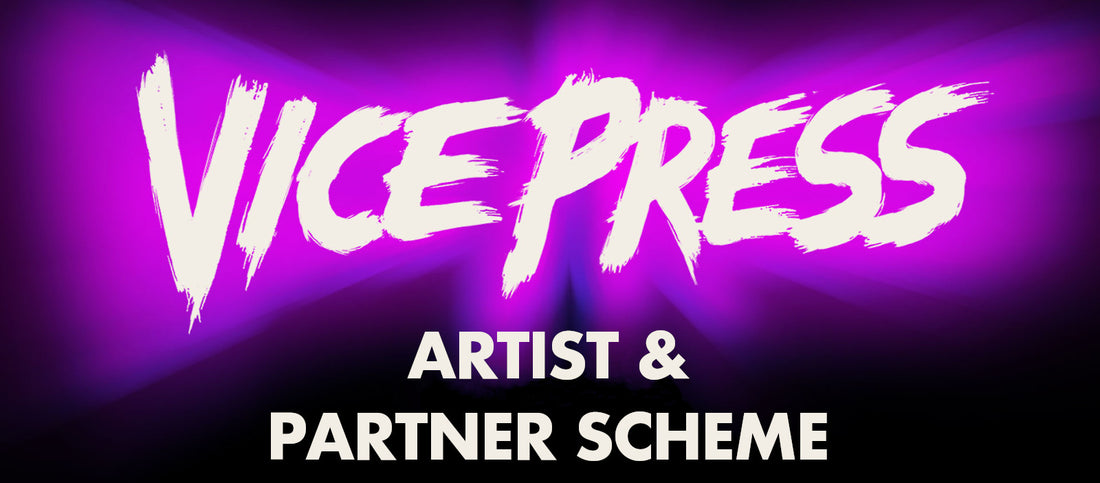 vice press artist and partner scheme