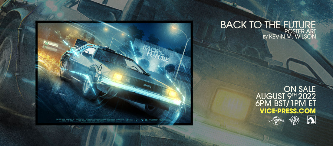 Back To The Future Movie Poster Kevin Wilson Header