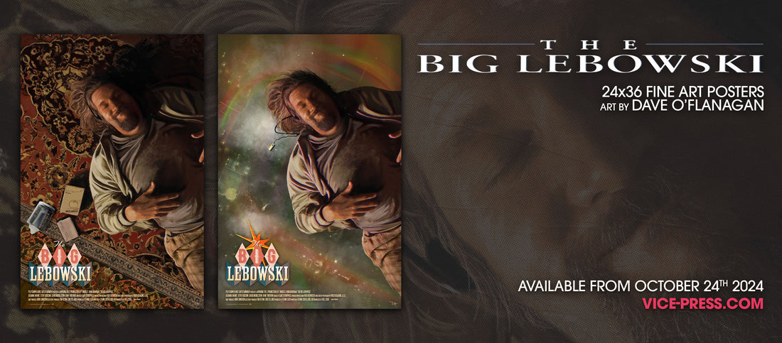 The big lebowski movie poster by Dave o'flanagan header