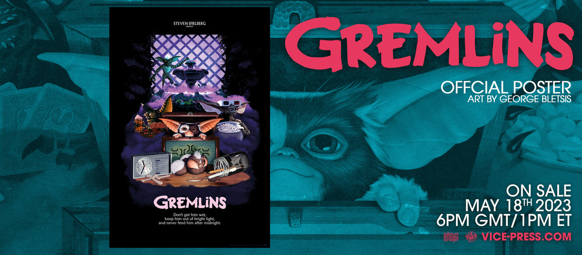 Gremlins Movie Poster By George Bletsis | Vice Press
