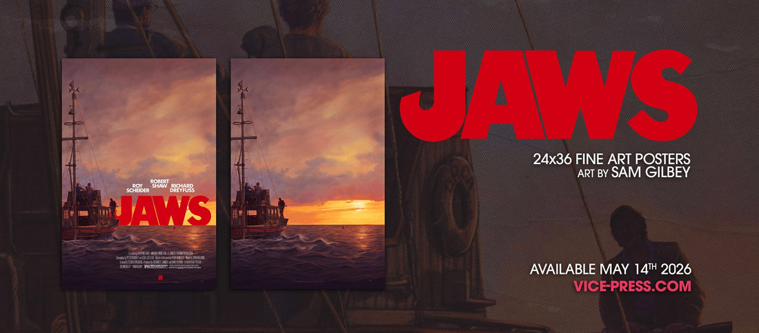 Jaws Posters By Sam Gilbey