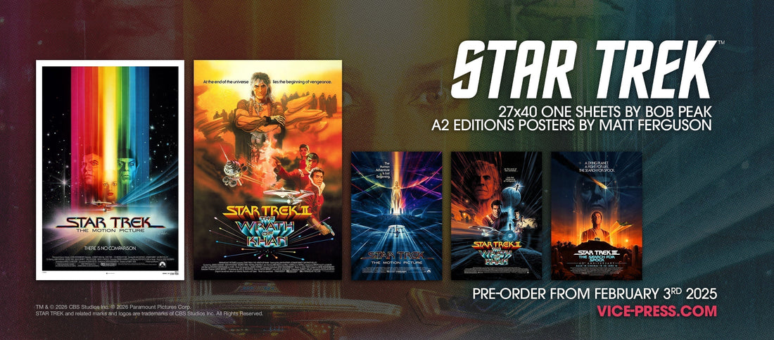 Star Trek: Matt Ferguson Editions & Original One Sheet Poster Collection