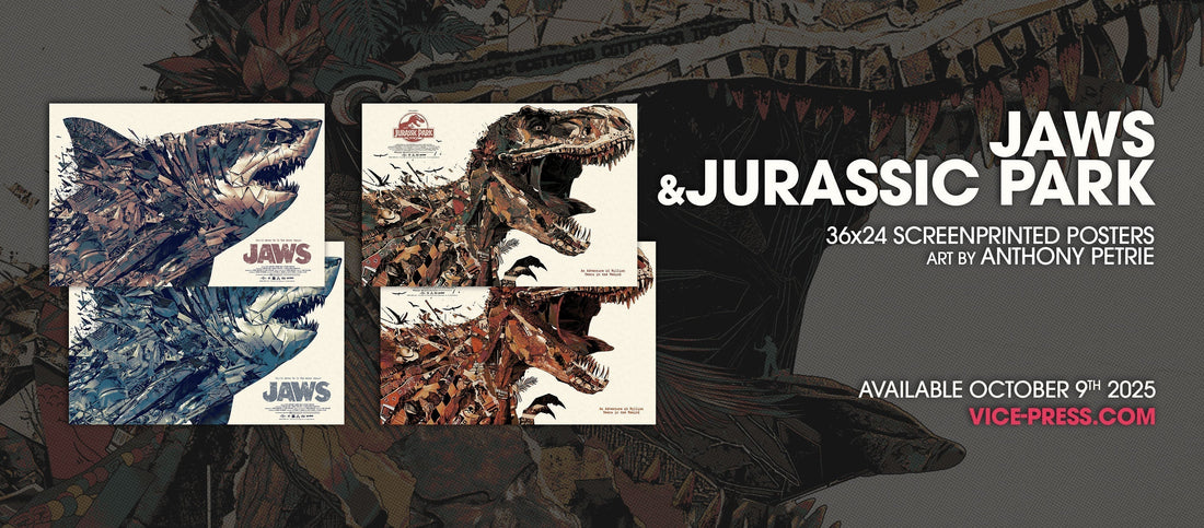 Jurassic Park & Jaws By Anthony Petrie