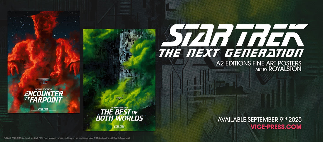 STAR TREK: THE NEXT GENERATION - EPISODE POSTERS BY ROYALSTON