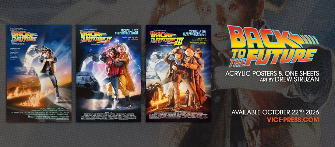 Back To The Future By Drew Struzan - Multi-Layer Acrylic Panels & Posters