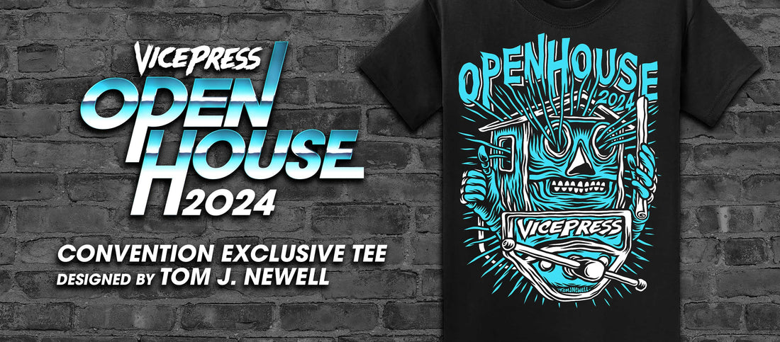 Tom J Newell x Rogue Print Co Open House 2024 Charity T-Shirt