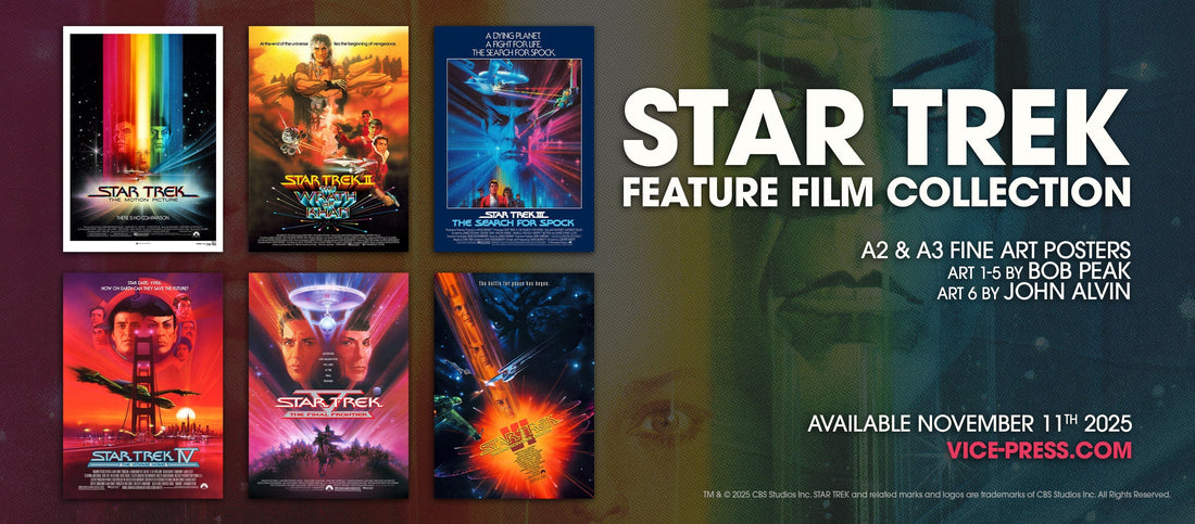 Vice Press Editions: Star Trek Feature Film Collection Poster Series