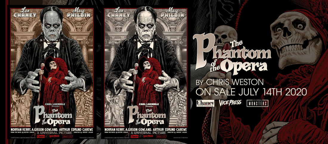 phantom of the opera chris weston alternative movie poster