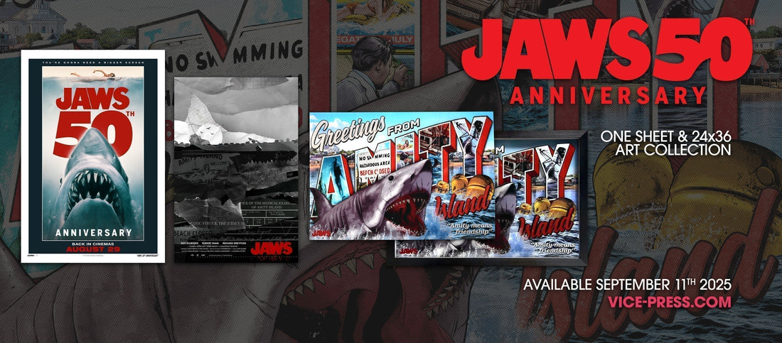 Jaws 50th Anniversary Amity Island Collection