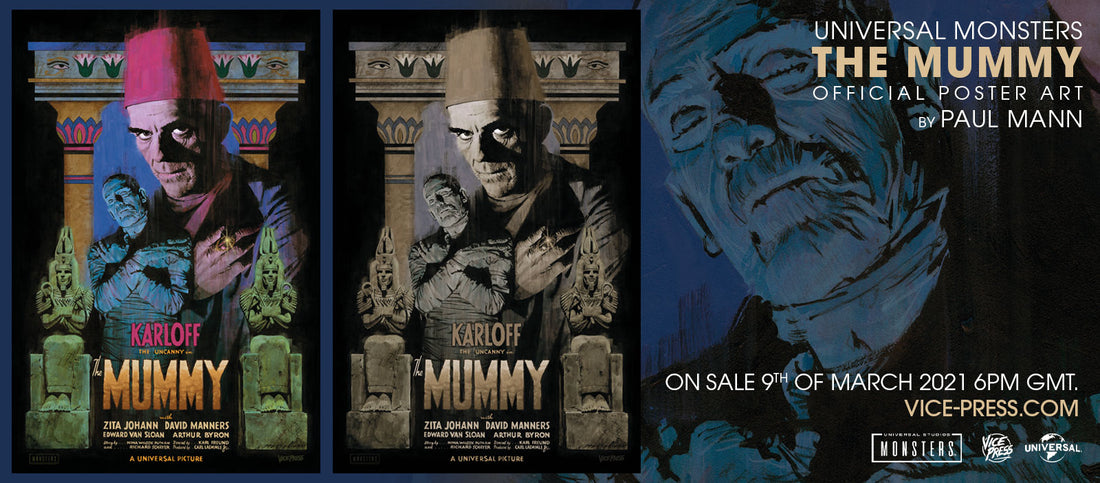 the mummy paul mann alternative movie poster