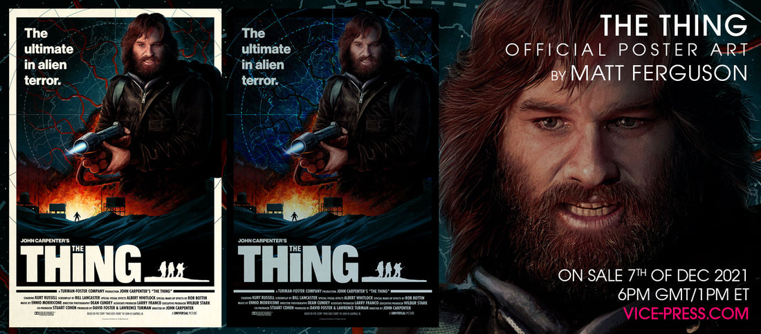 The Thing Matt Ferguson Alternative Movie Poster Header