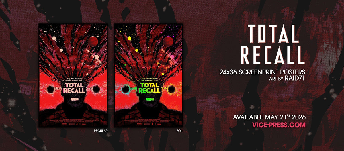 Total Recall Screen Print Posters By Raid71 | Vice Press