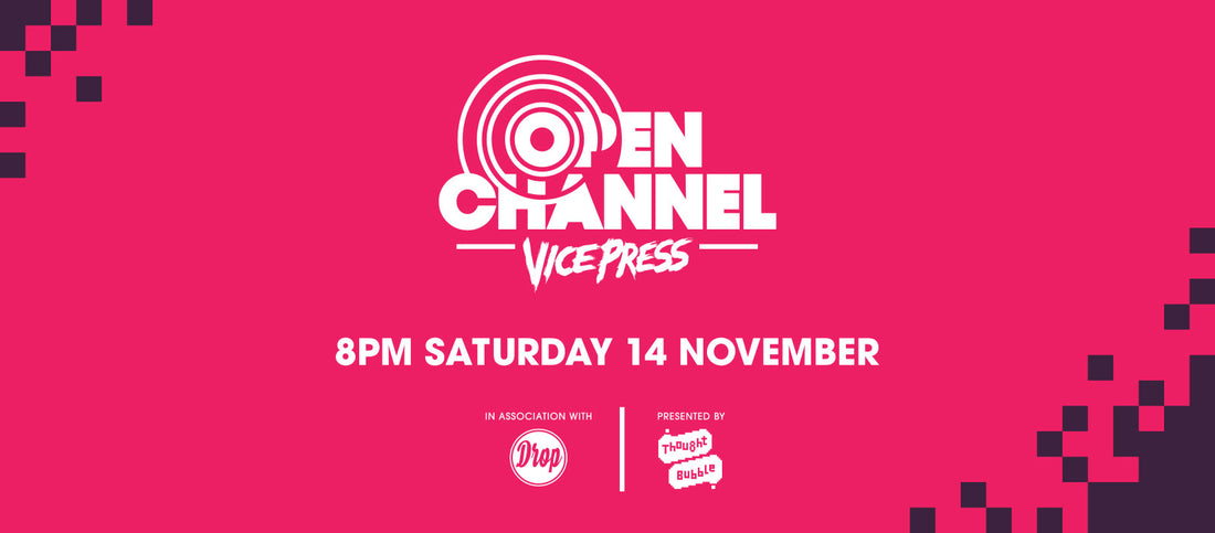 vice press open channel thought bubble