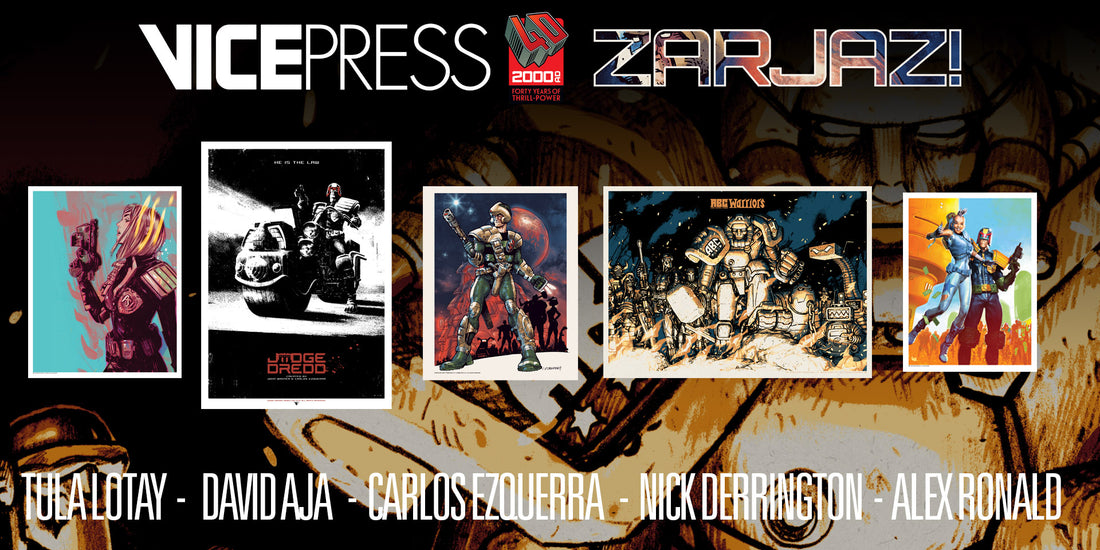 Zarjaz! An Art Tribute To 40 Years Of 2000 AD: Phase Two