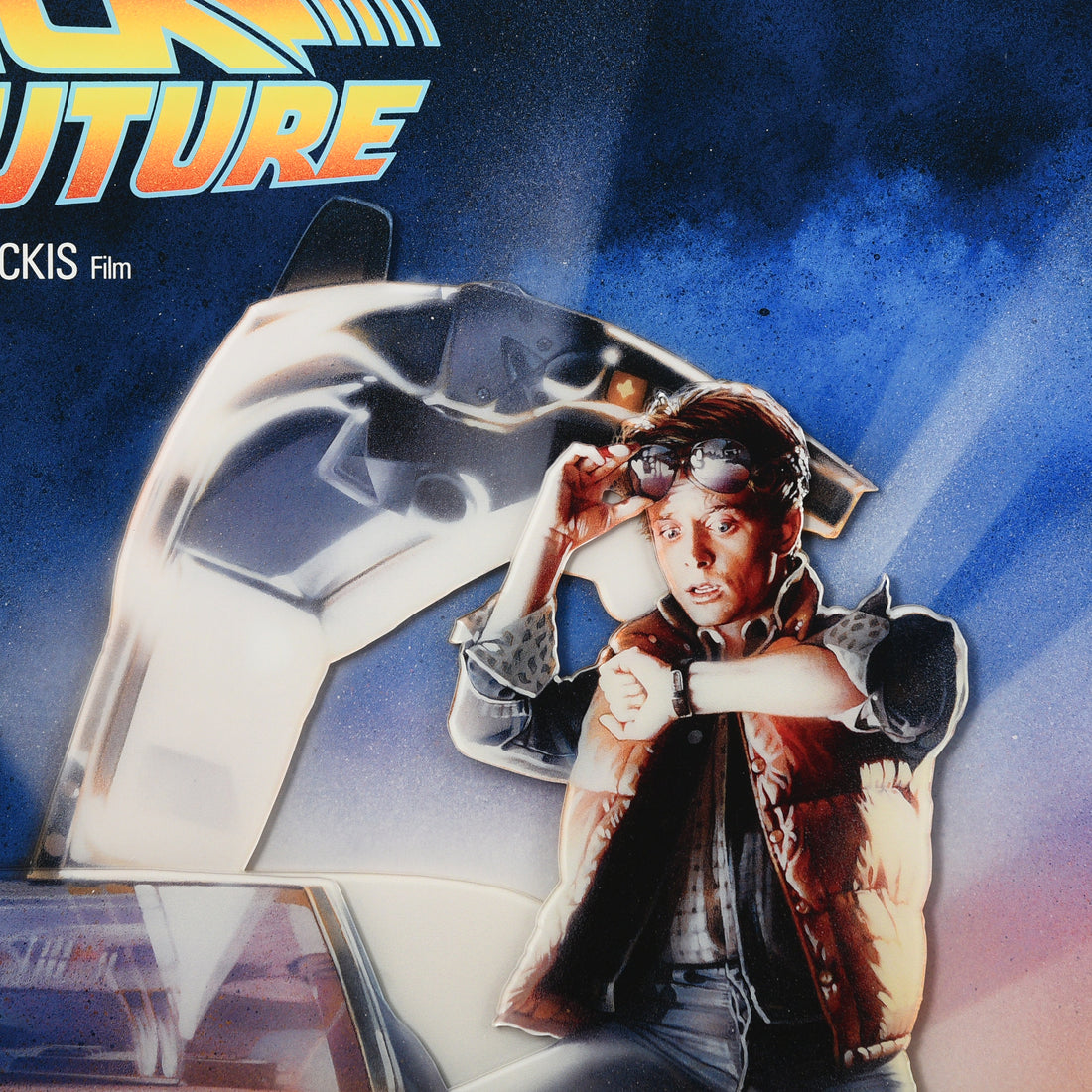 Back To The Future - Multi-Layer Acrylic Panel