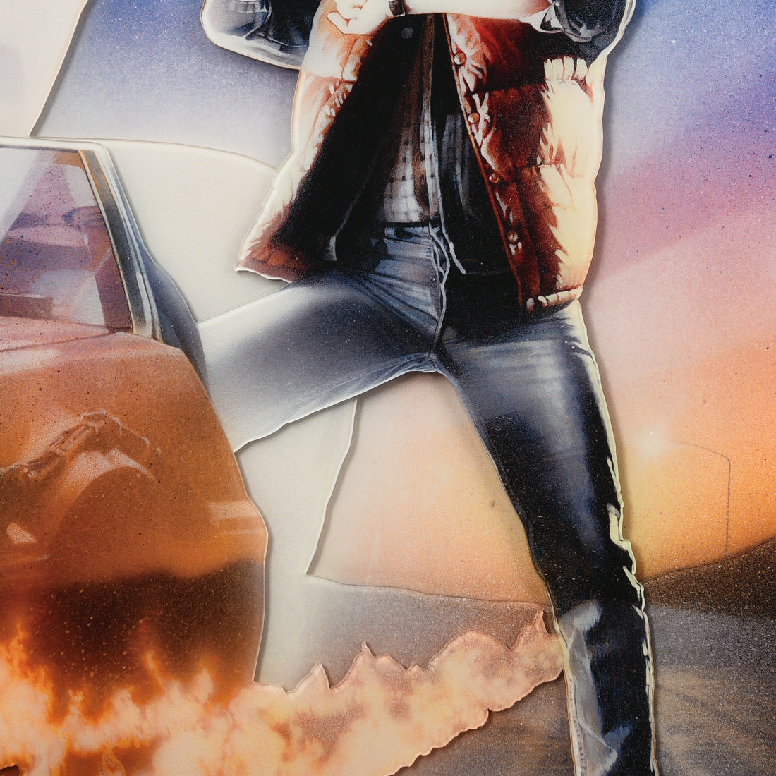 Back To The Future - Multi-Layer Acrylic Panel
