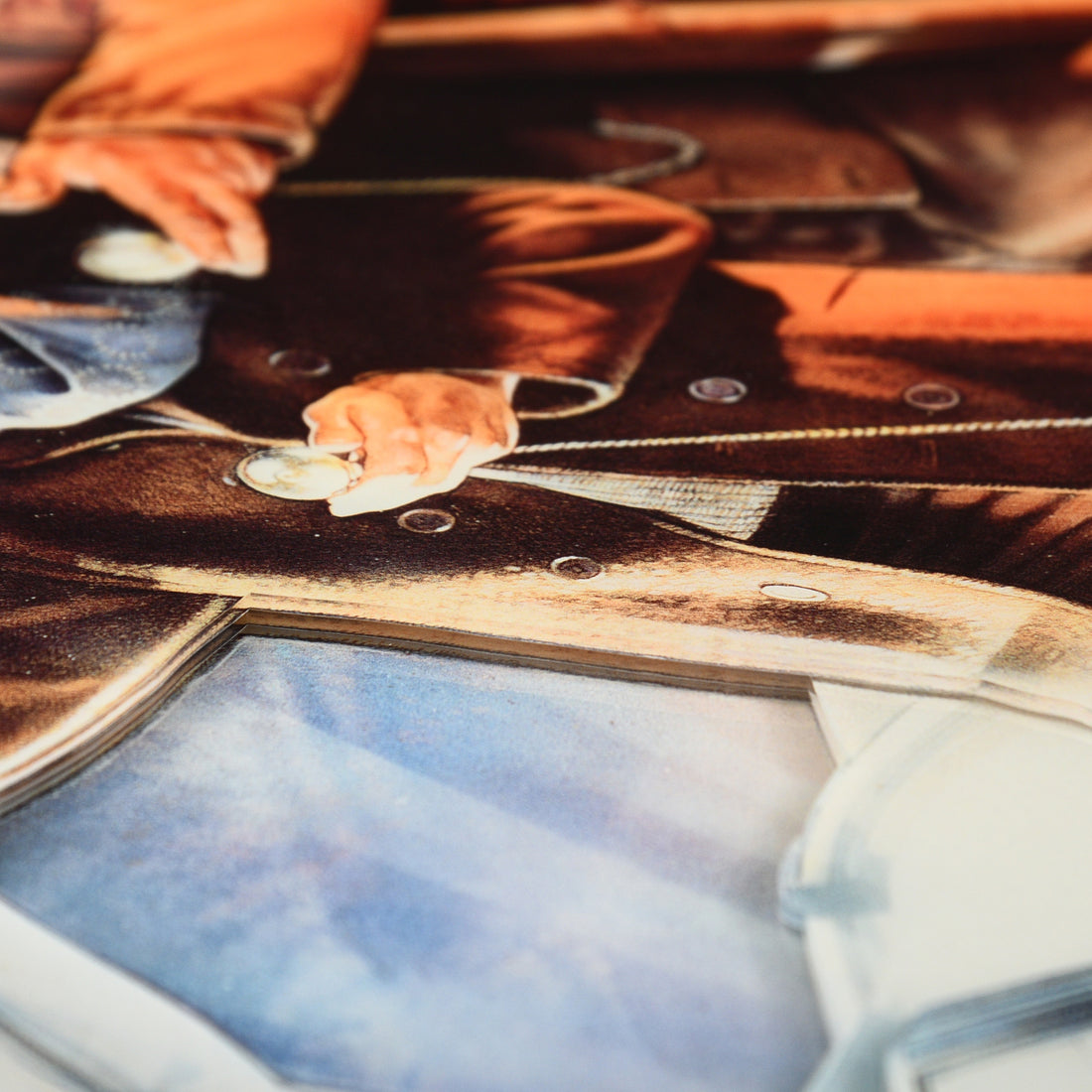 Back To The Future Part III - Multi-Layer Acrylic Panel