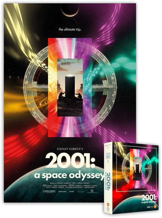 The Film Vault - 2001: A Space Odyssey 4K UHD & Exclusive Poster