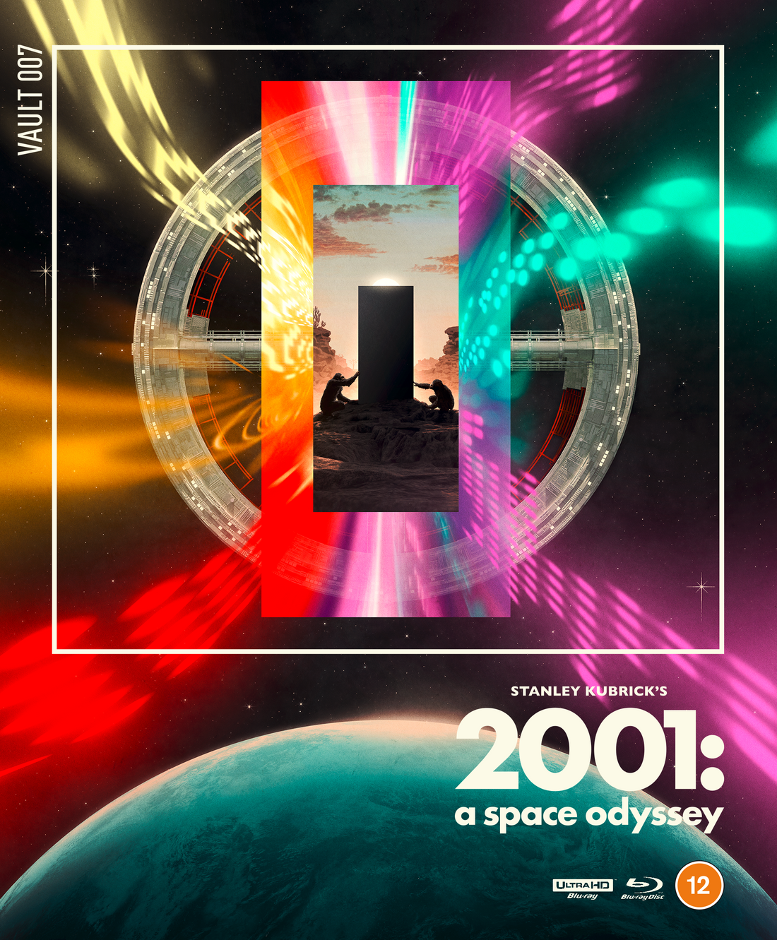 2001 A Space Odyssey The Film Vault Movie 4K UHD Cover By Matt Ferguson & Florey