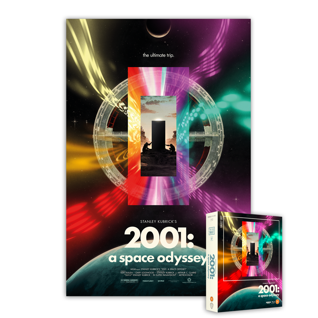 The Film Vault 2001 A Space Odyssey 4K UHD & Poster Vice Press