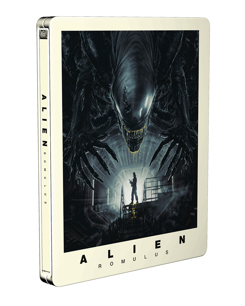 Alien Romulus Steelbook cover art by Matt Ferguson