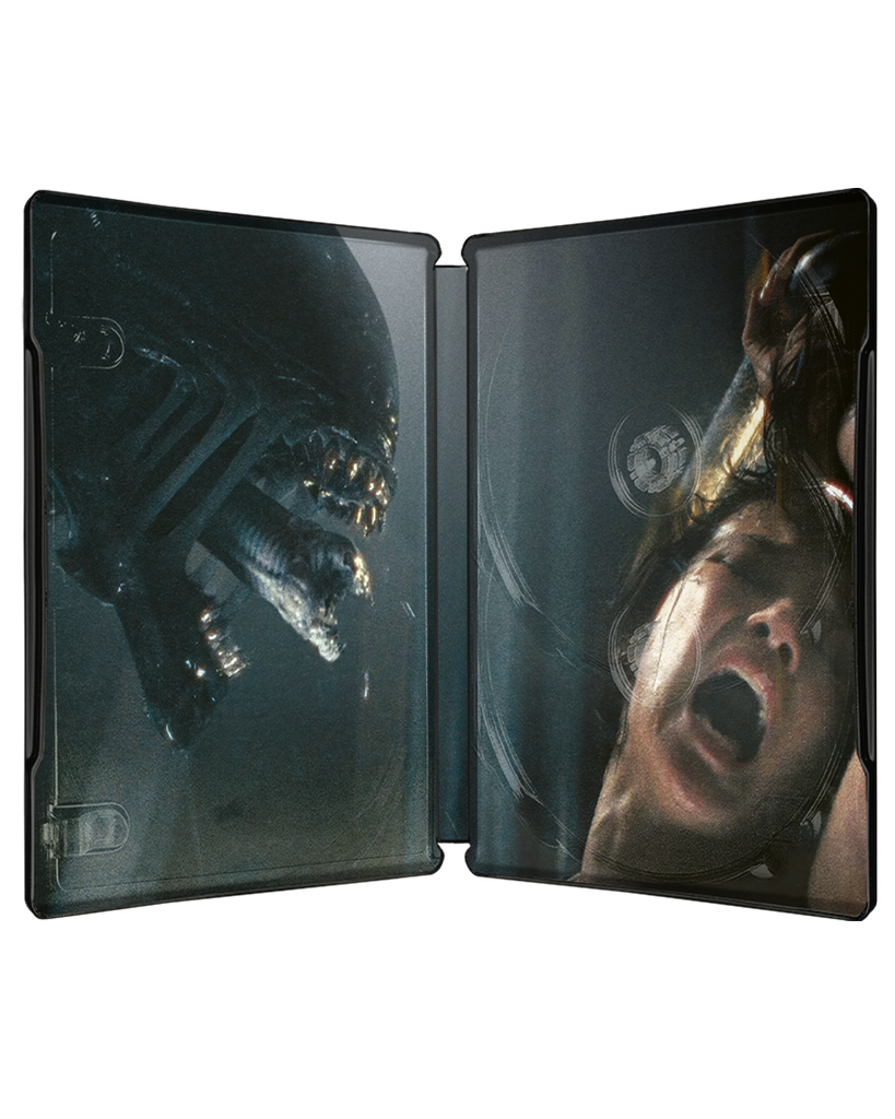 Alien Romulus Steelbook art by Matt Ferguson inside
