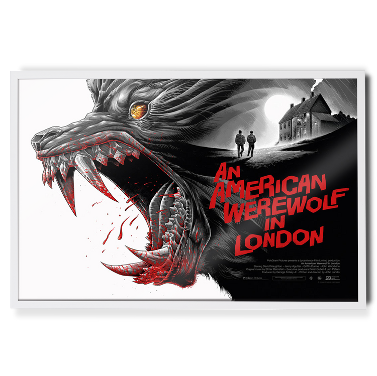 An American Werewolf In London Variant by Luke Preece | Vice Press