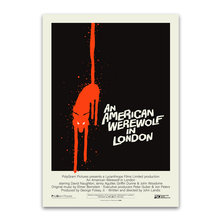 An American Werewolf In London Editions Poster Vice Press