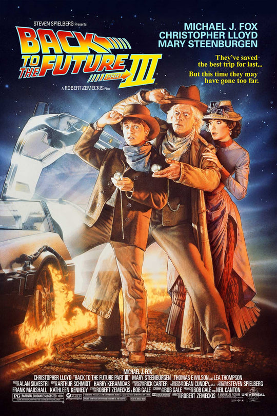Back To The Future Part III (One Sheet)