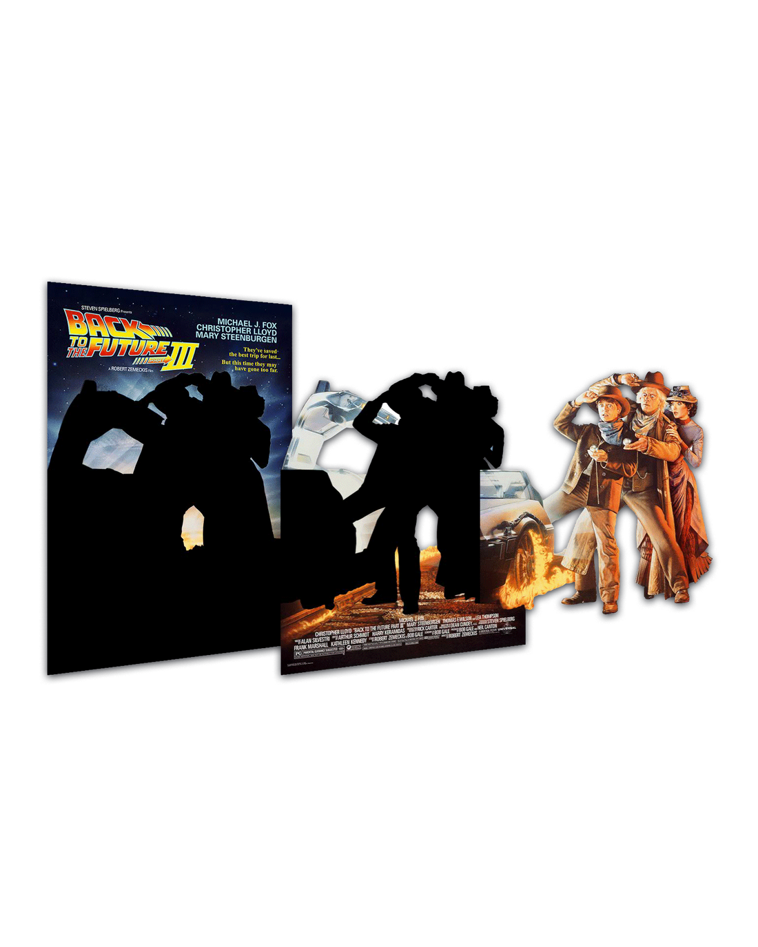 Back to the future part iiI multi-layer acrylic poster by Drew Struzan