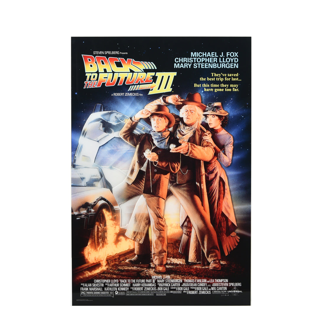 Back to the future part 3 acrylic