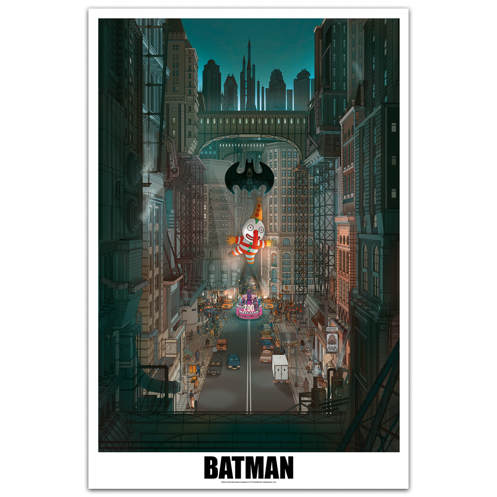 Batman 1989 Movie Poster By Doug John Miller Vice Press batman-1989-movie-poster-by-doug-john-miller-vice-press