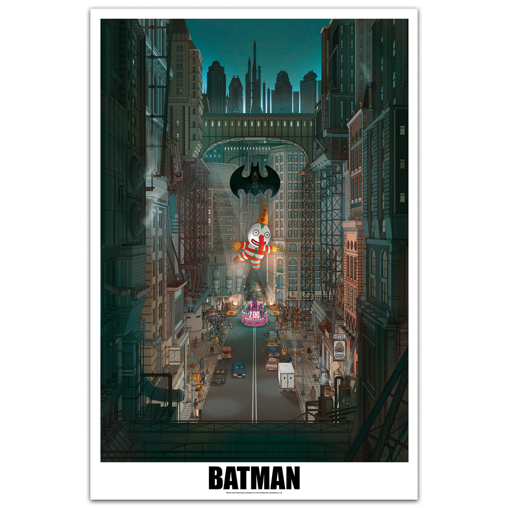 Batman (1989) poster by Doug John Miller