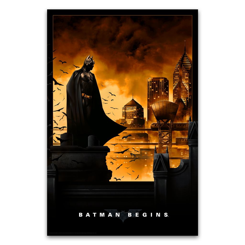 Batman Begins - Poster By Ben Terdik | Vice Press