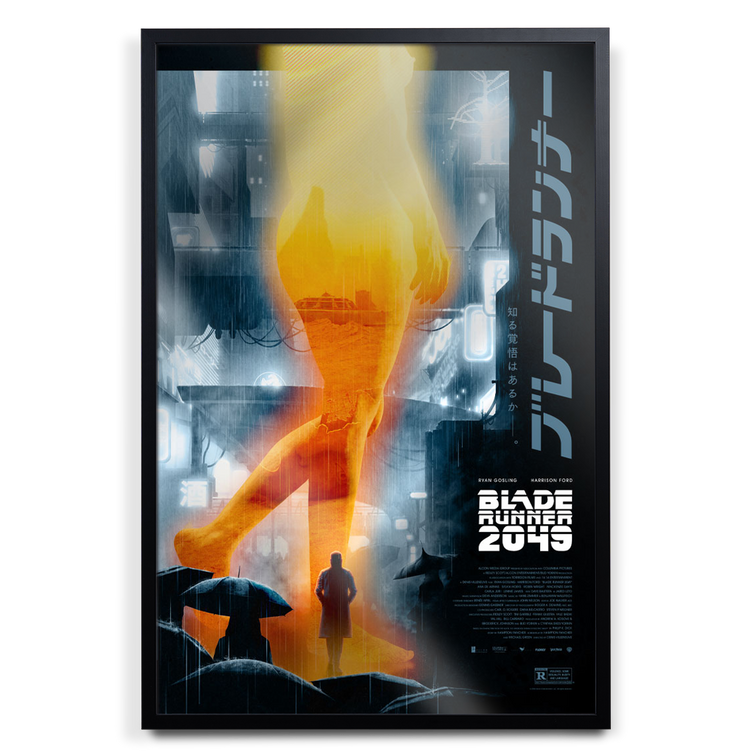Blade Runner 2049 Foil Poster By Florey | Vice Press