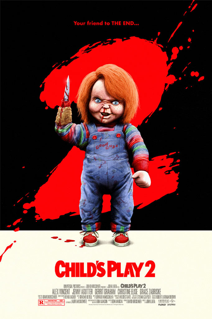 Child's Play 2 Movie Poster by Florey