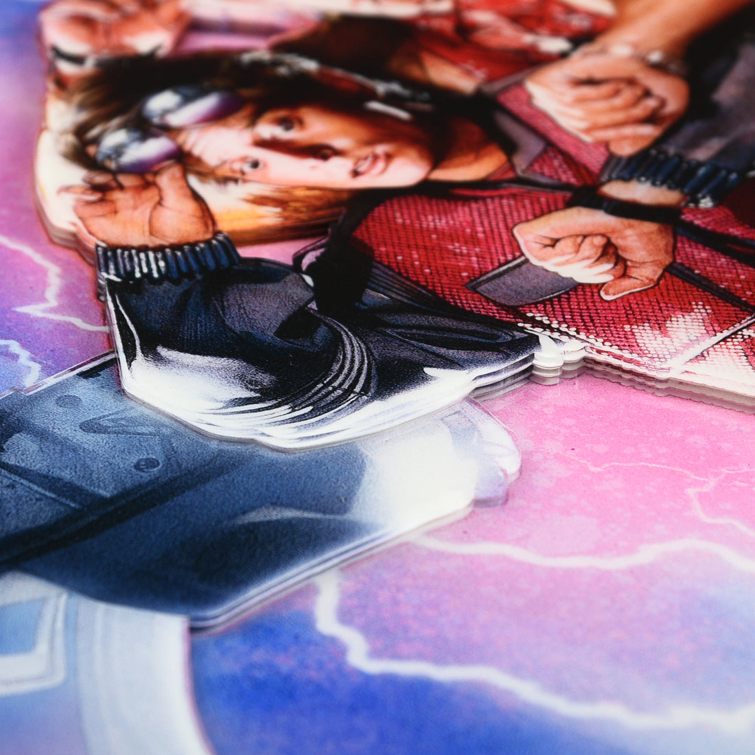 Back To The Future Part II - Multi-Layer Acrylic Panel