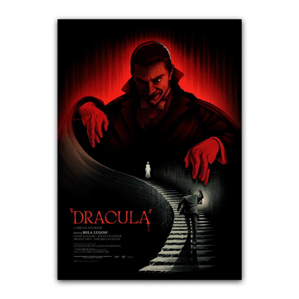 Dracula Movie Poster By Benedict Woodhead Vice Press