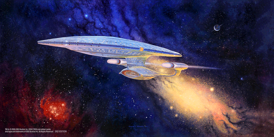 Enterprise-D 3D Lenticular