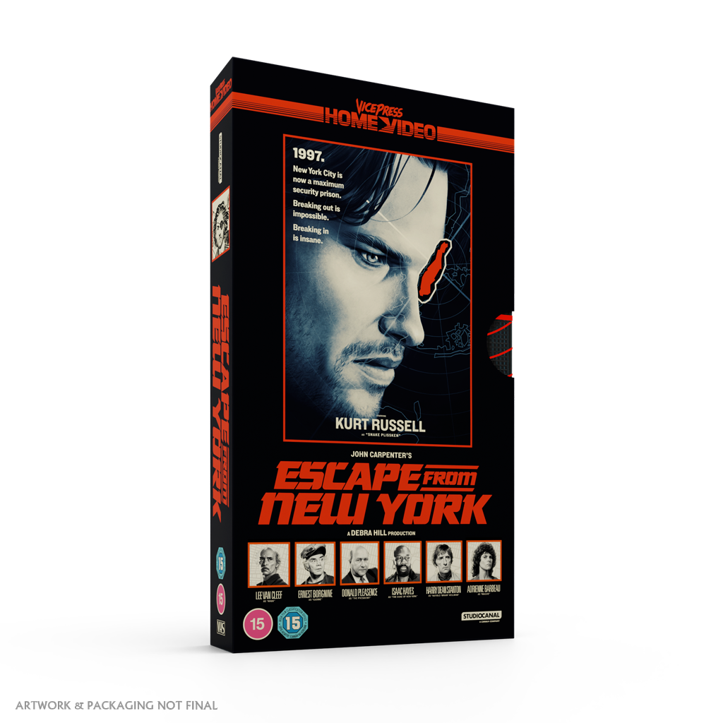 Escape From New York - Slipcase Edition VHS | Vice Press