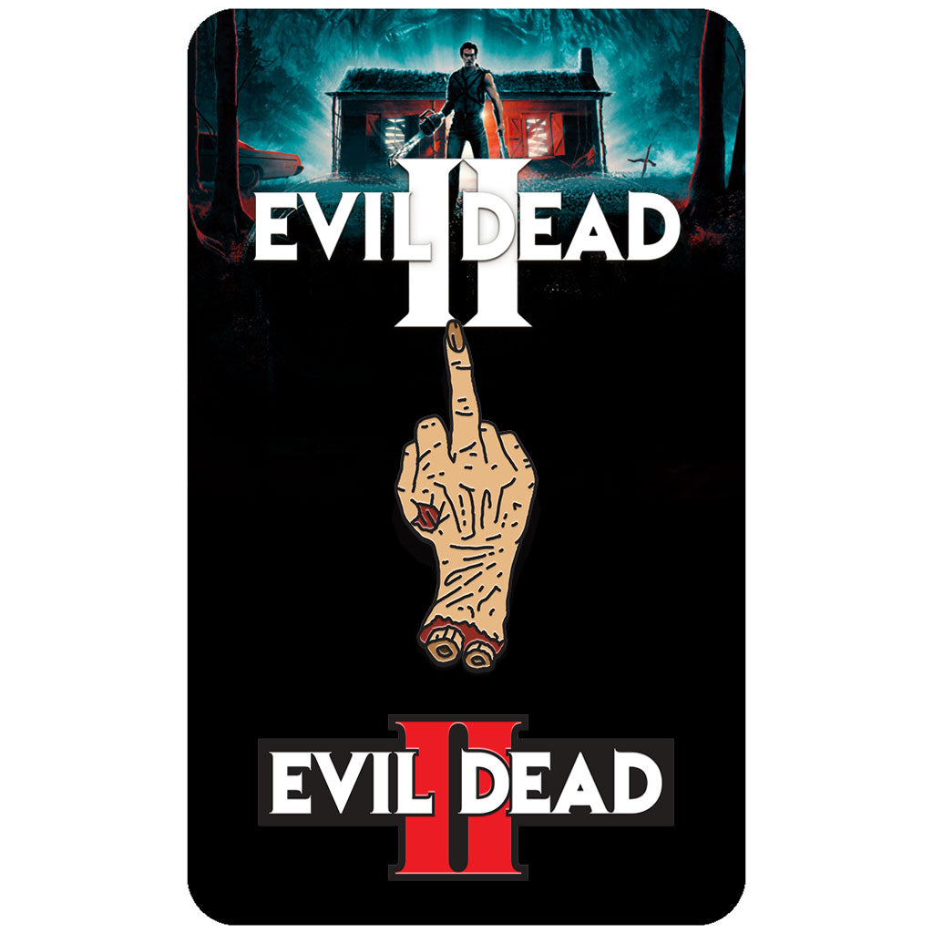 Evil Dead II Finger Pin badge set