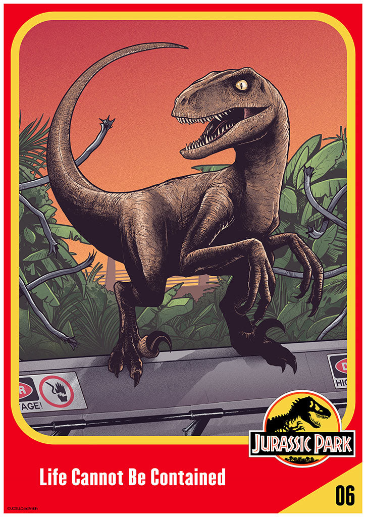 Jurassic Park - Authentic Movie Art Print Collection