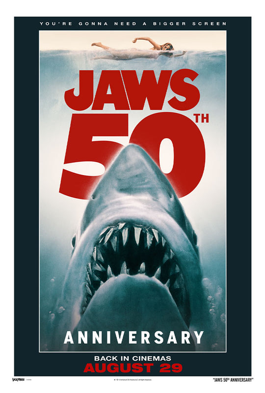 Jaws 50th Anniversary (One Sheet)