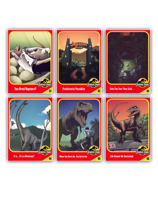 Jurassic Park - Authentic Movie Art Print Collection