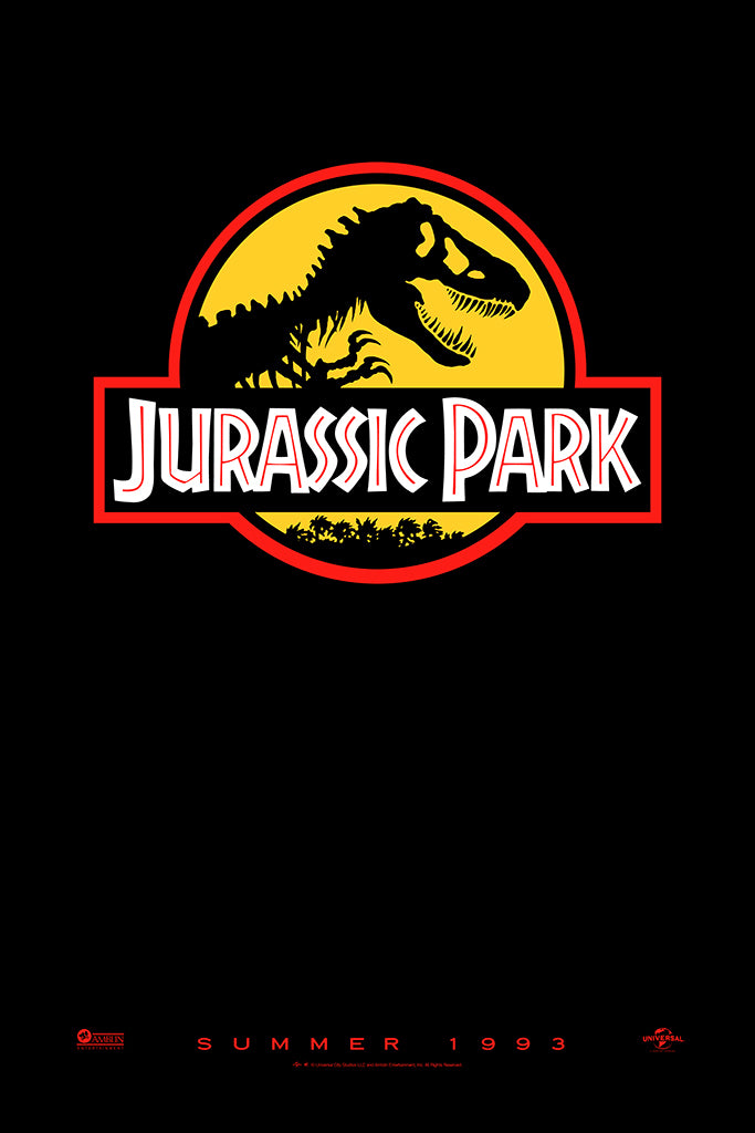 Jurassic Park Original Teaser poster