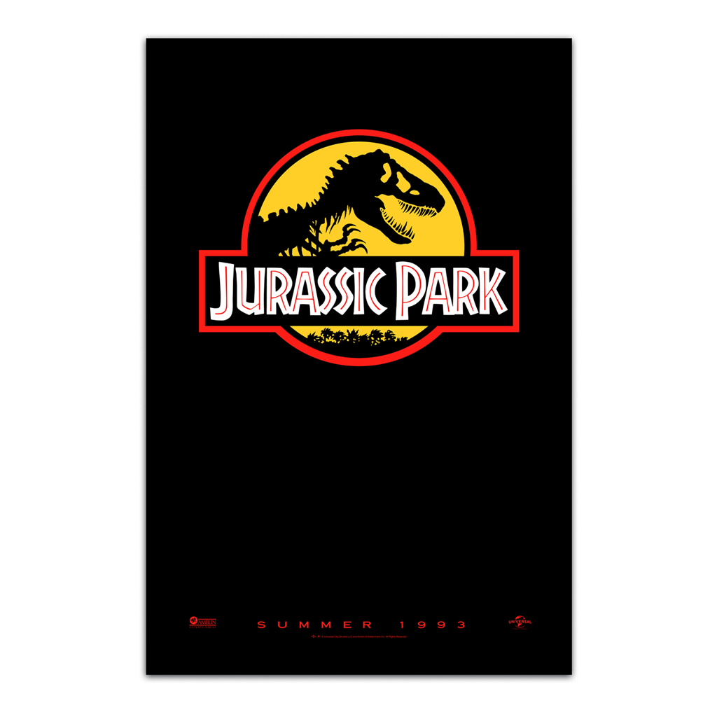 Jurassic Park Original Teaser poster