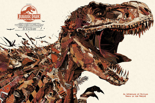 Jurassic Park (Variant) - Screenprint