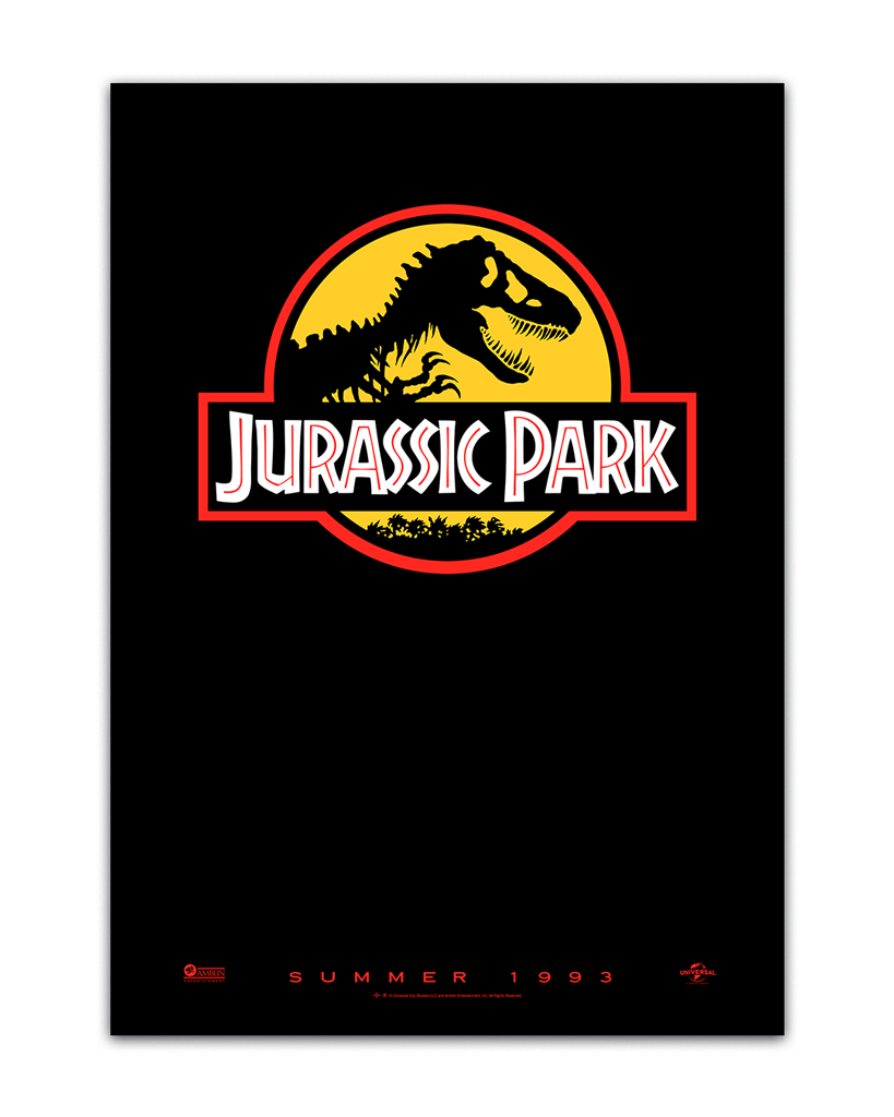 Jurassic Park Editions original movie poster