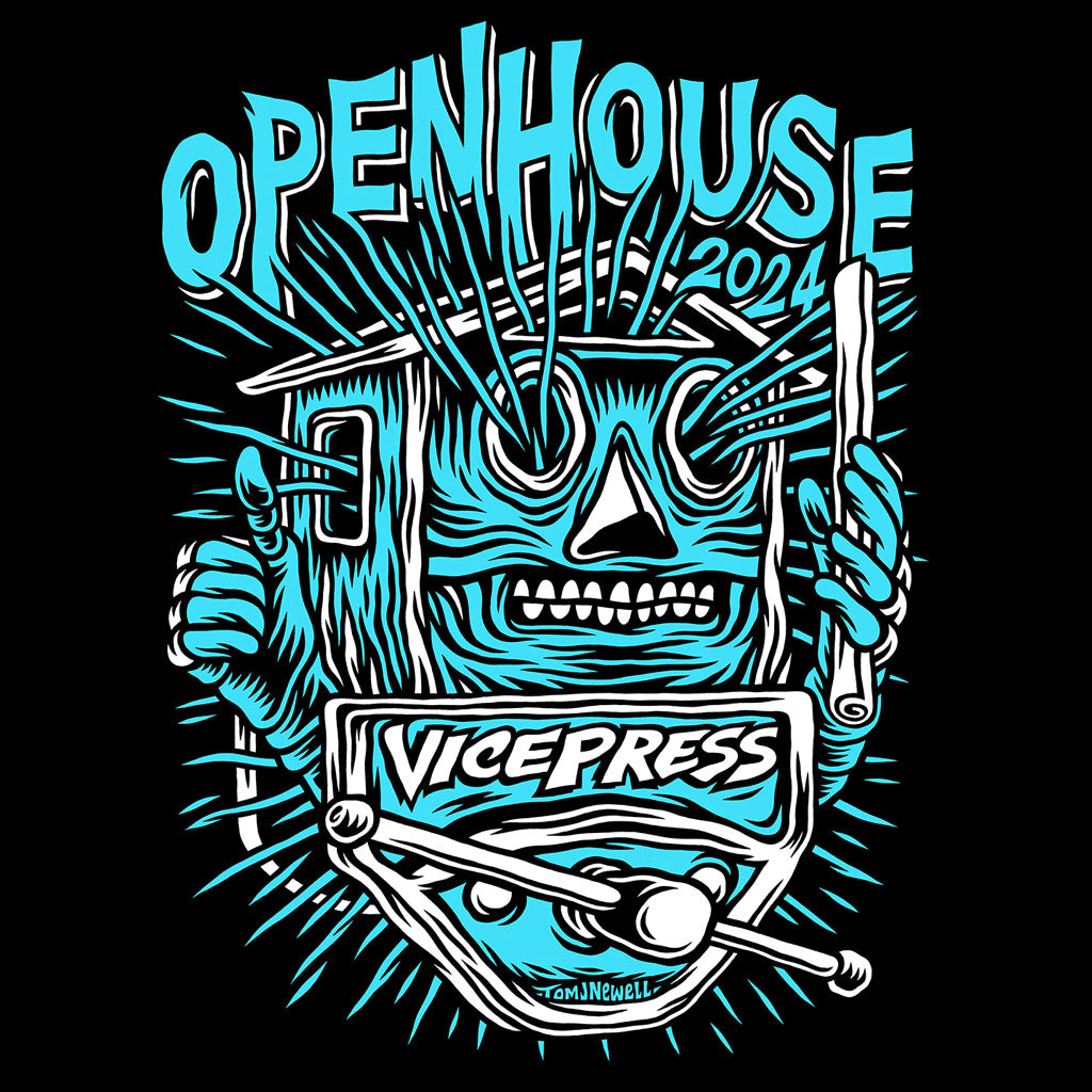Vice Press Open House 2024 t-shirt by tom j newell